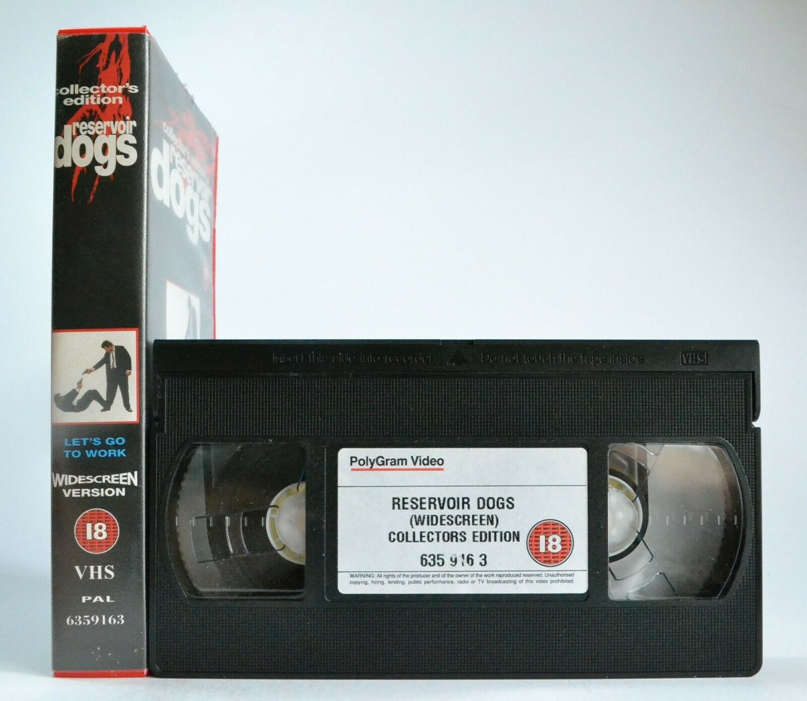 Reservior Dogs (1992): Collectors Edition - Crime Thriller - Harvey Keitel - VHS-