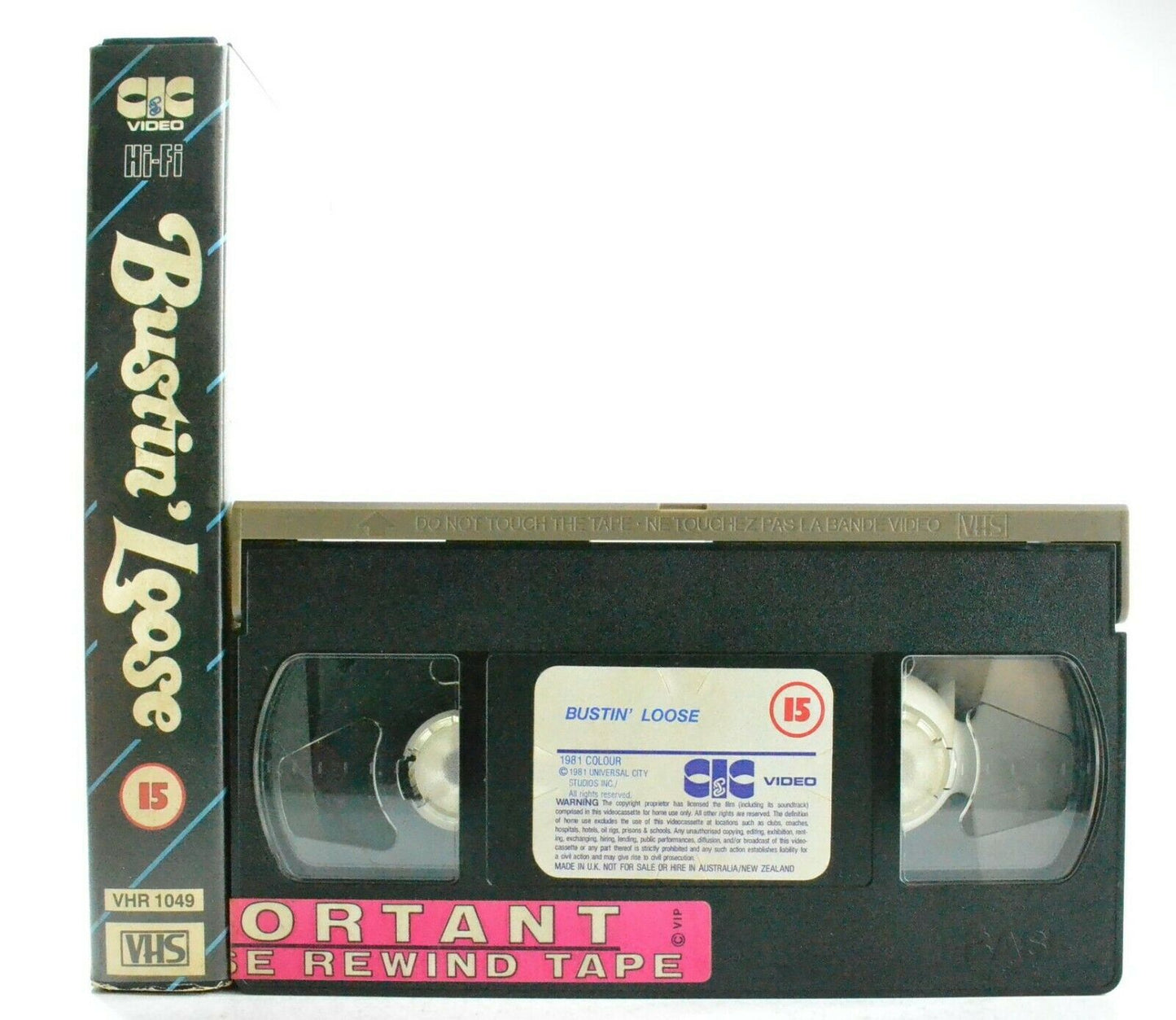 Bustin' Loose: CIC Video (1991) - Comedy/Drama - Ex-Rental - Richard Pryor - VHS-