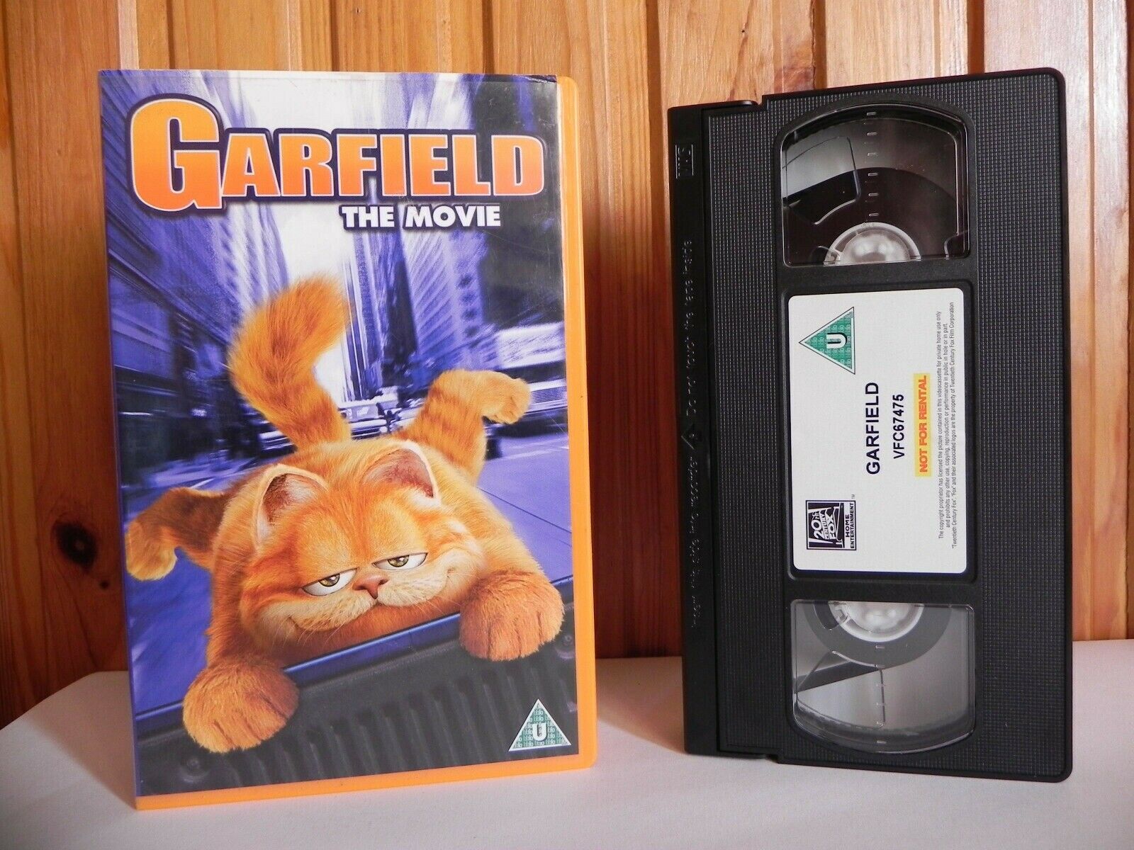 Garfield: The Movie - 20th Century - Adventure - Family - Children's - Pal VHS-