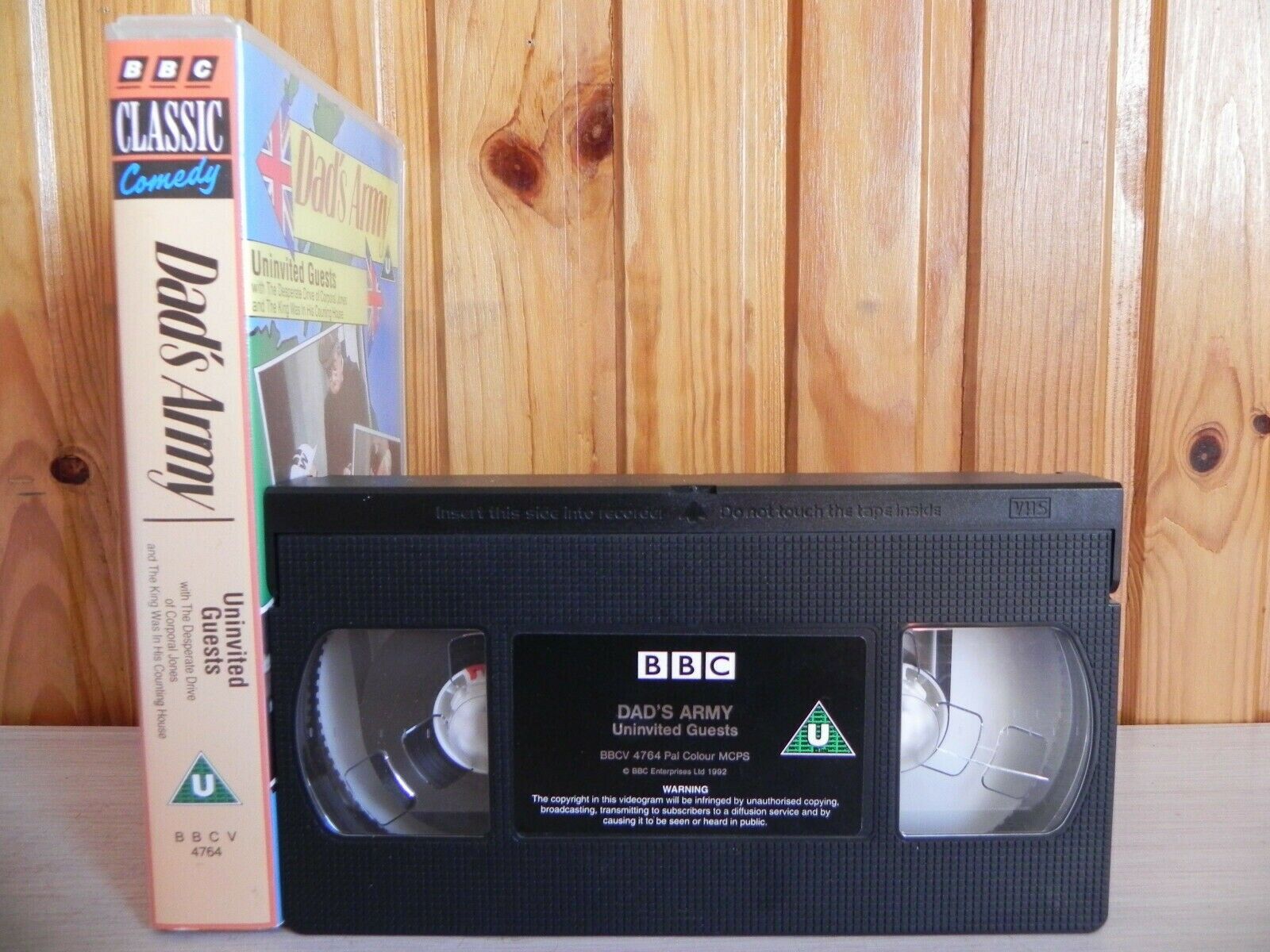Dad's Army - Uninvited Guests - BBC - Three Episodes - Vintage - Pal VHS-