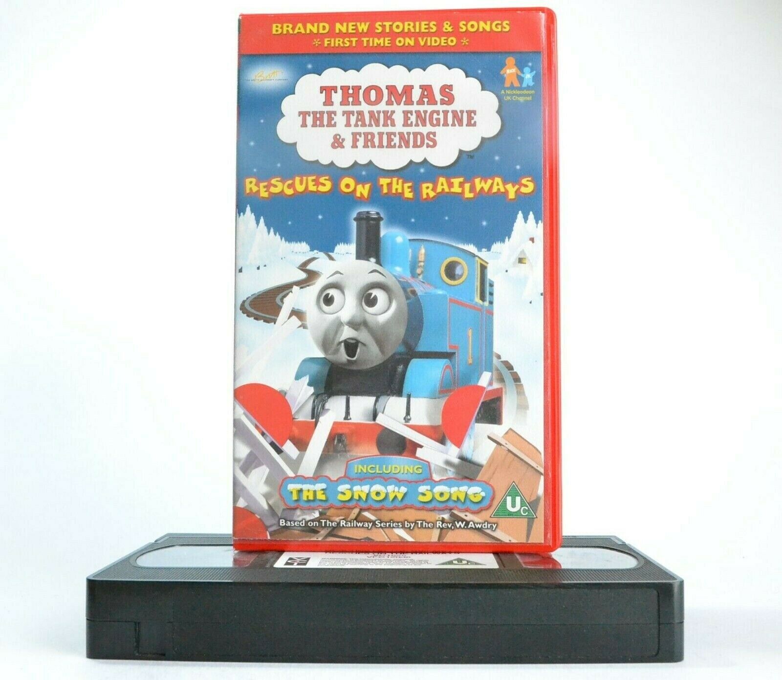 Thomas The Tank Engine: Rescues On The Railways - The Snow Song - Kids - Pal VHS-