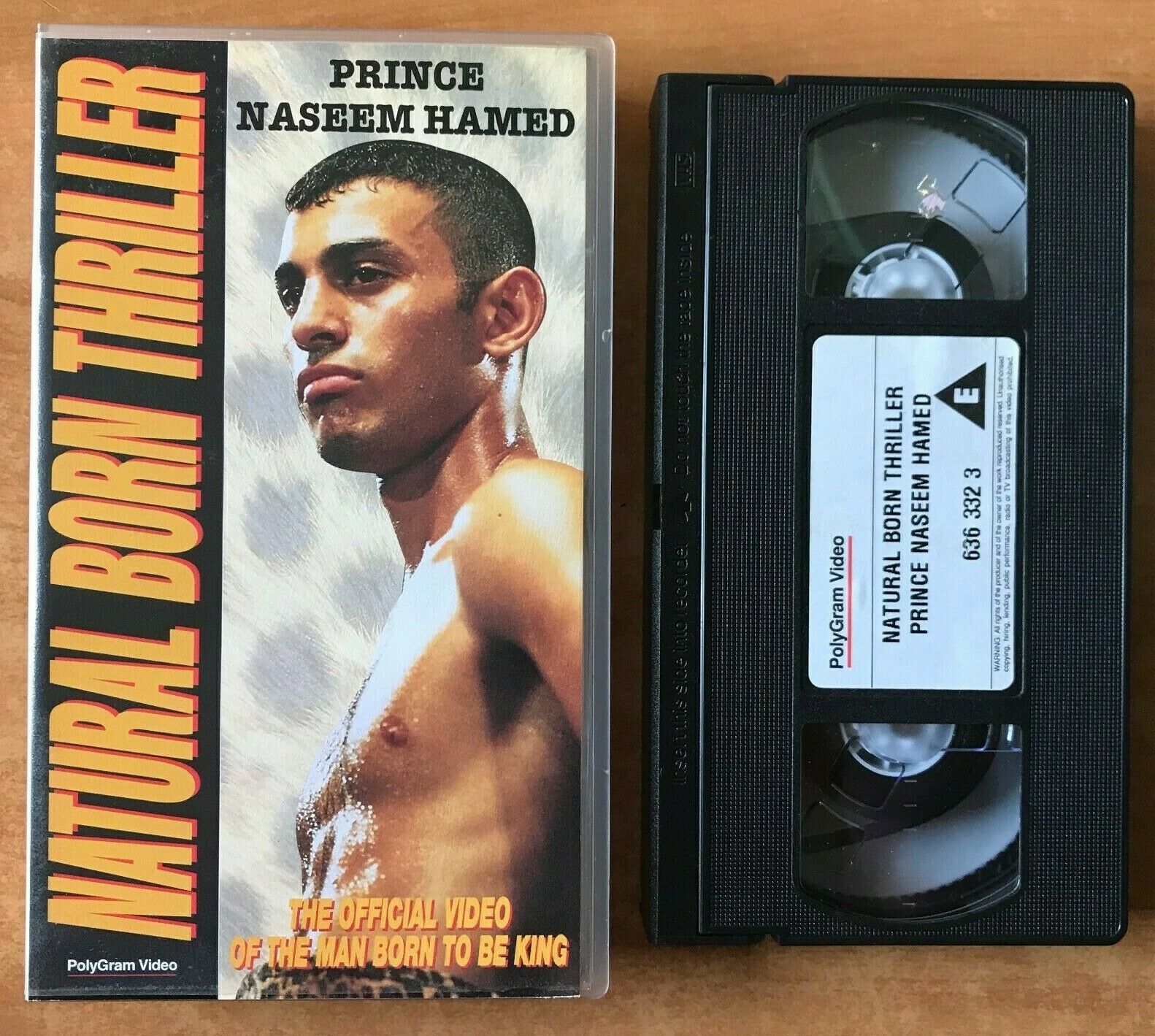 Natural Born Thriller: Prince Naseem Hamed [Documentary] - Boxing - Sports - VHS-