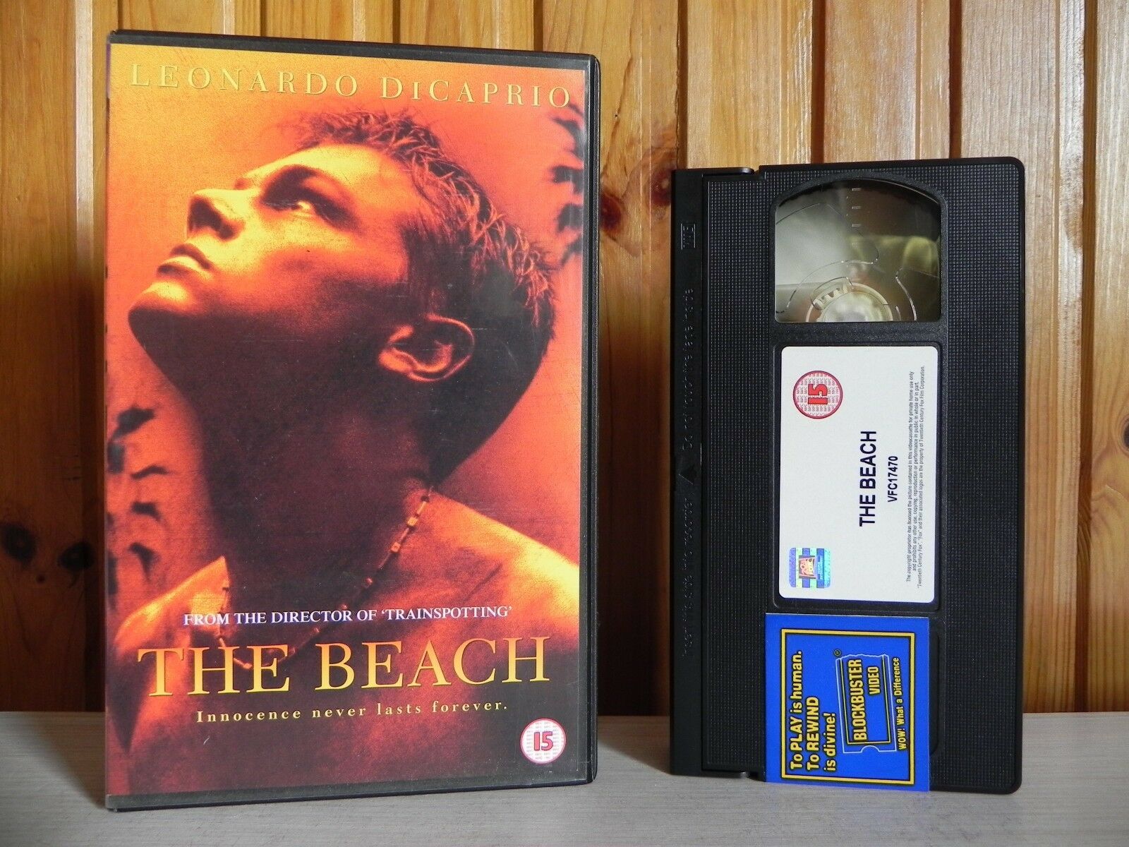 The Beach - Big Box - 20th Century Fox - Leonardo DiCaprio - Tilda Swindon - VHS-