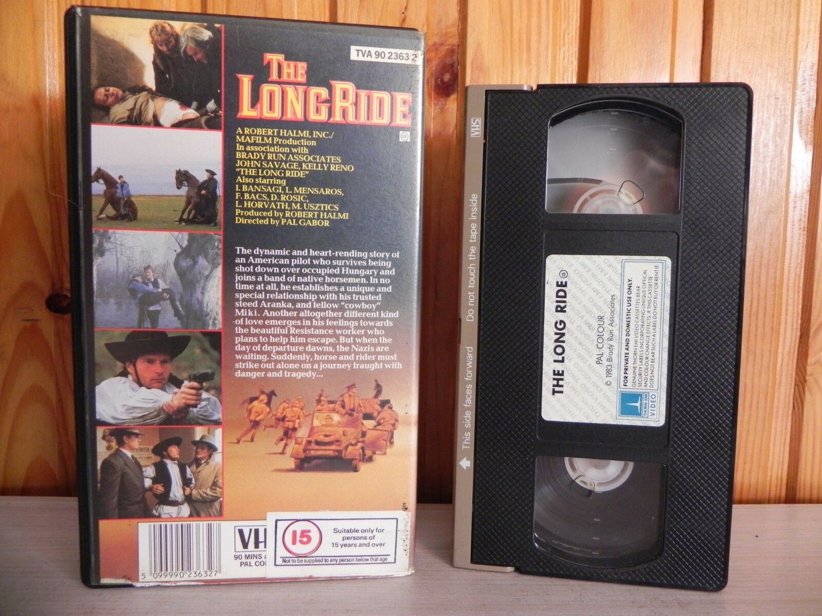 The Long Ride - John Savage - War/Action - Thorn EMI - Drama - Pre Cert VHS-