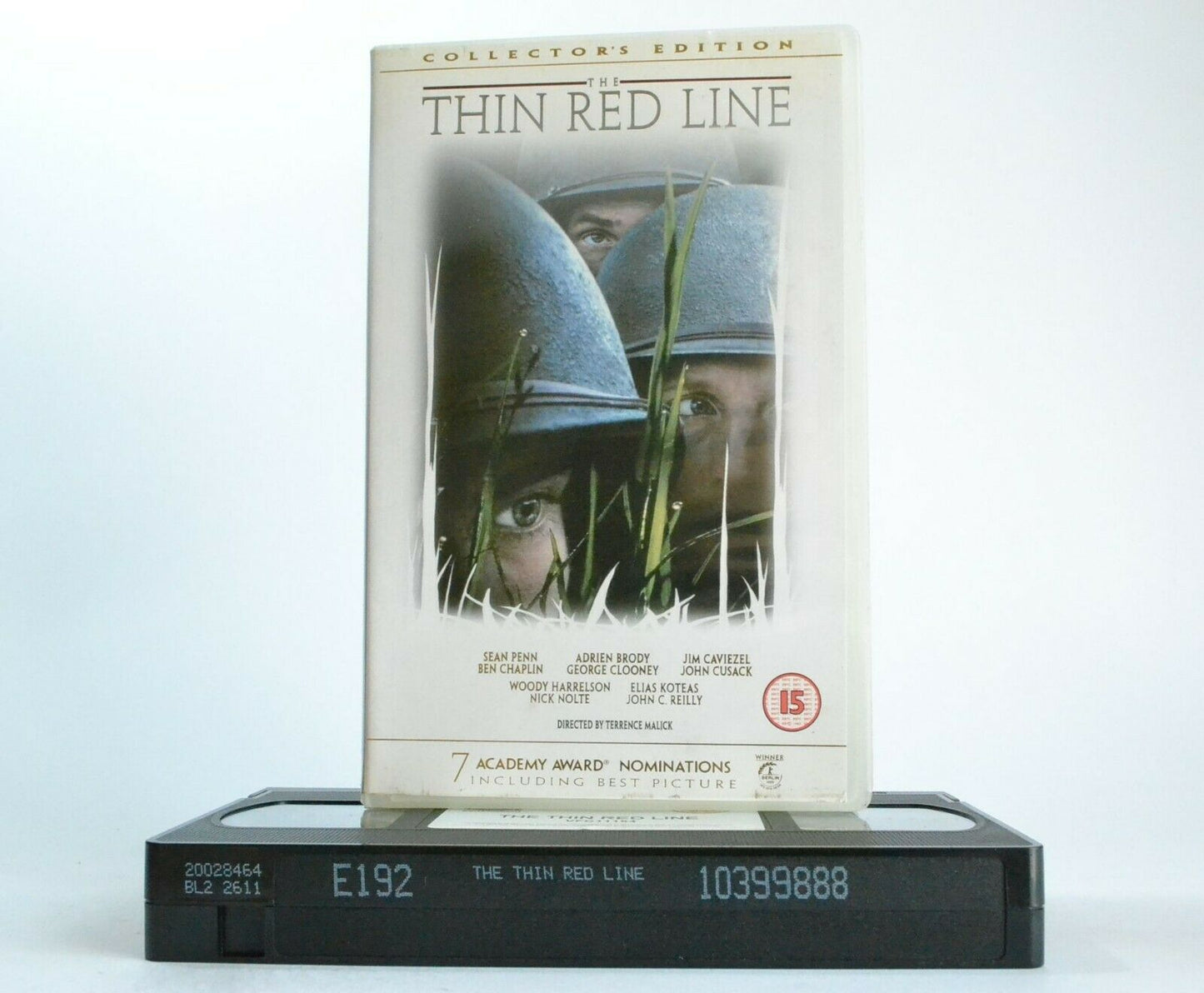 The Thin Red Line (1998): Collector's Edition - Epic War Drama - Sean Penn - VHS-