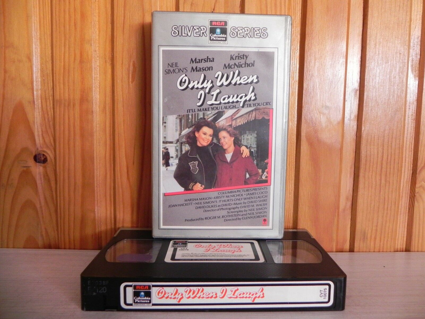 Only When I Laugh - Broadway - Marsha Mason - RCA Silver Series - Pre Cert VHS-