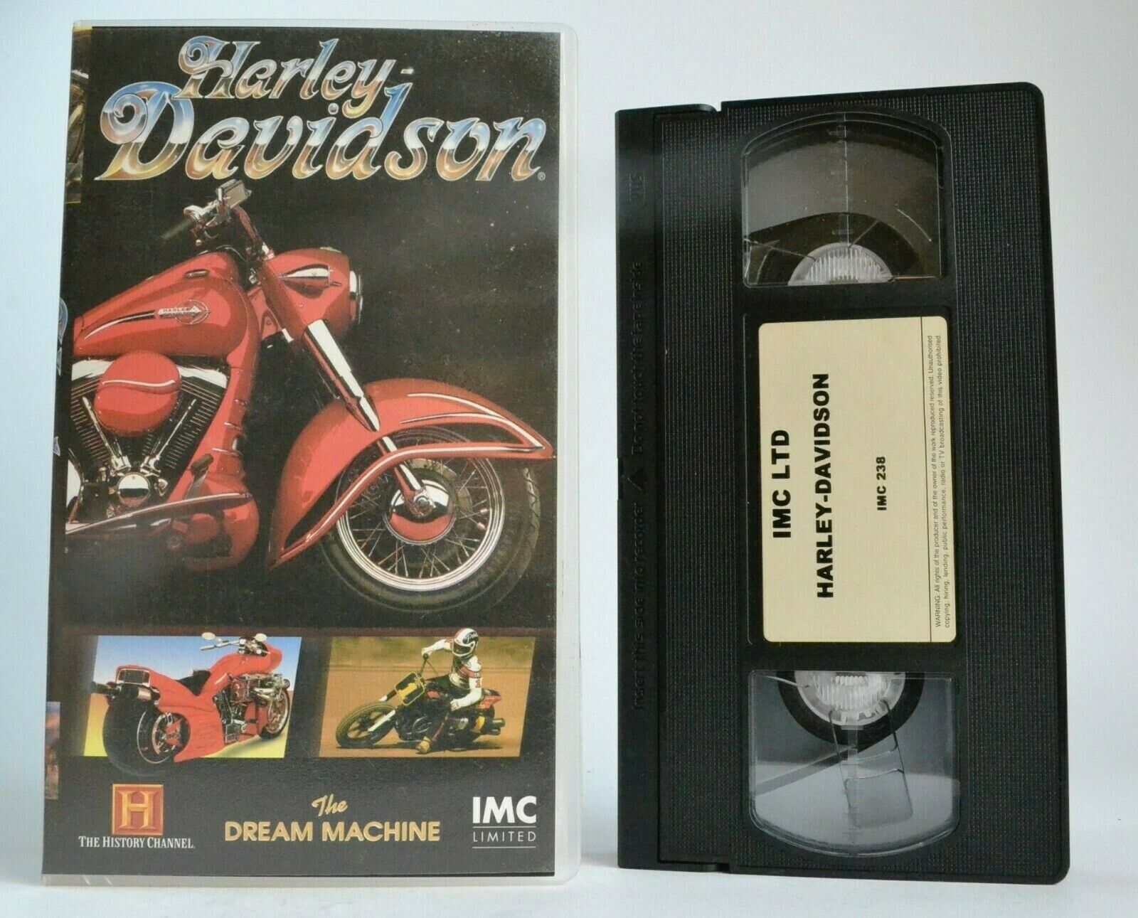 Harley Davidson: The Dream Machine - [Barry Corbin] - Motorcycling - Pal VHS-