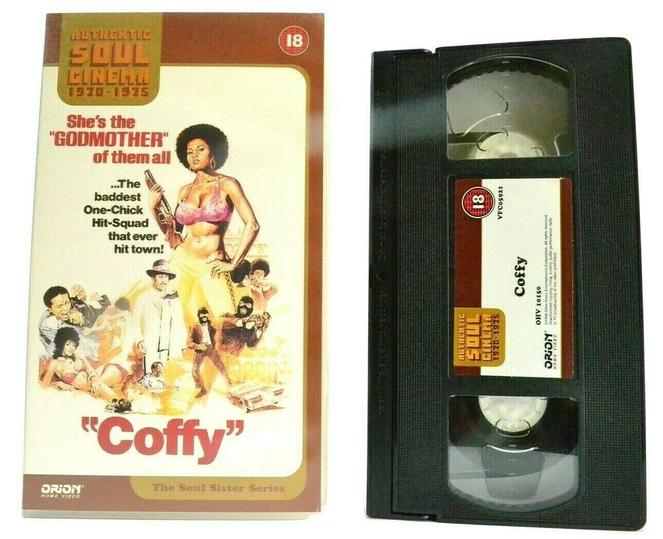 Coffy; [Soul Sister Series]: Action Thriller - Grindhouse - Pam Grier - Pal VHS-