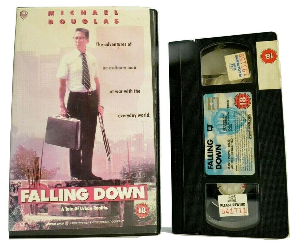 Falling Down - Urban Reality VS Armed To The Teeth Midlife Crisis - ExRental VHS-