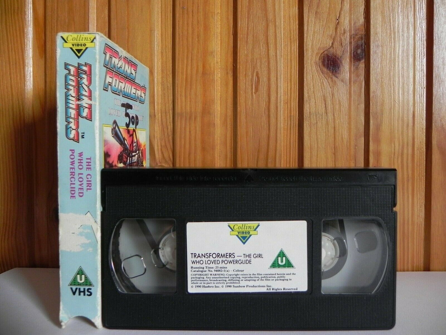 TransFormers - The Girl Who Loved Powerglide - 23 Mins - Animated - Kids - VHS-