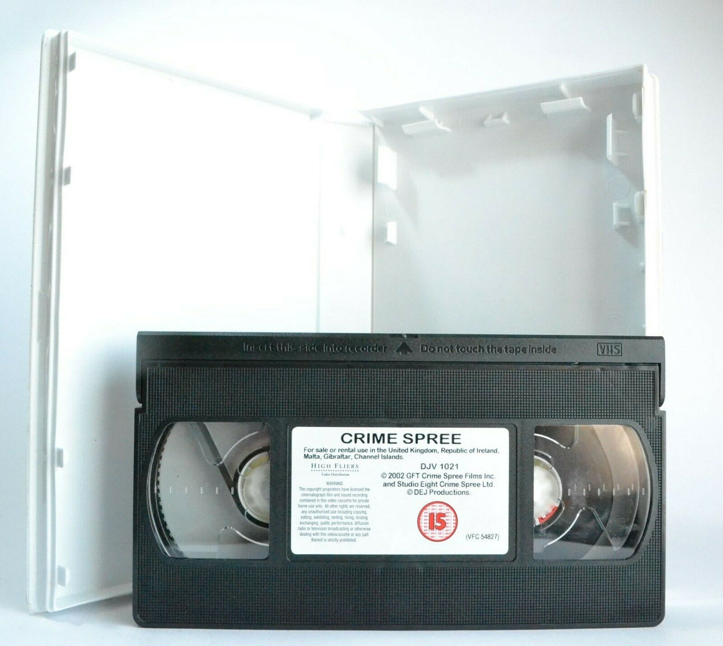 Crime Spree (2003): Canadian/British Crime Comedy - G.Depardieu/H.Keitel - VHS-