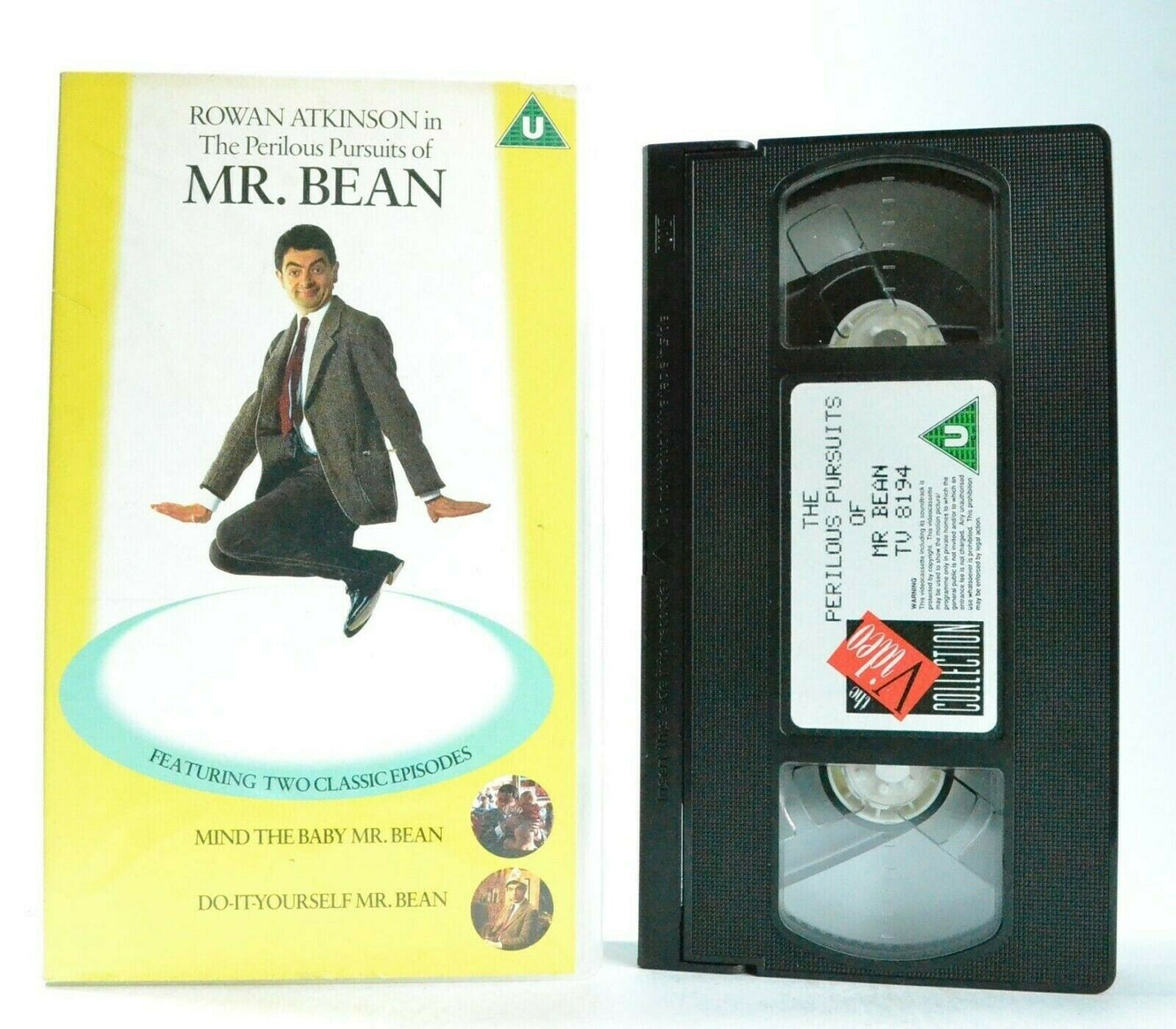 The Perilous Pursuits Of Mr.Bean: 2 Classic Episodes (1993) - R.Atkinson - VHS-