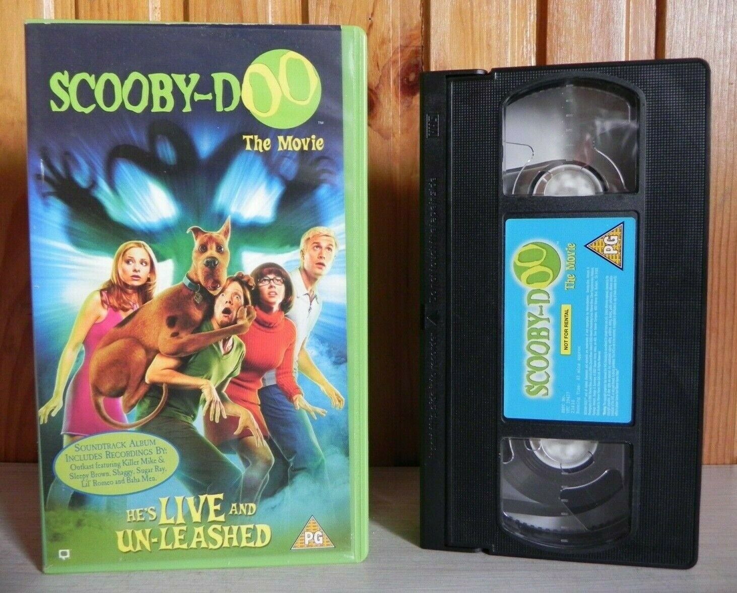 Scooby-Doo: The Movie (2002) - Computer-Animated Family Adventure - Pal VHS-