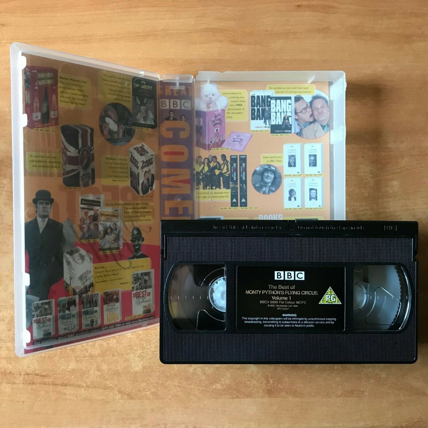 Monty Python's Flying Circus ( The Best Of, Vol.1) BBC Comedy Series - Pal VHS-