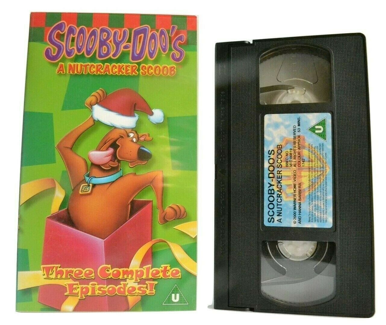 Scooby-Doo: A Nutcracker Scoob - Animated - Ghost Adventures - Children's - VHS-