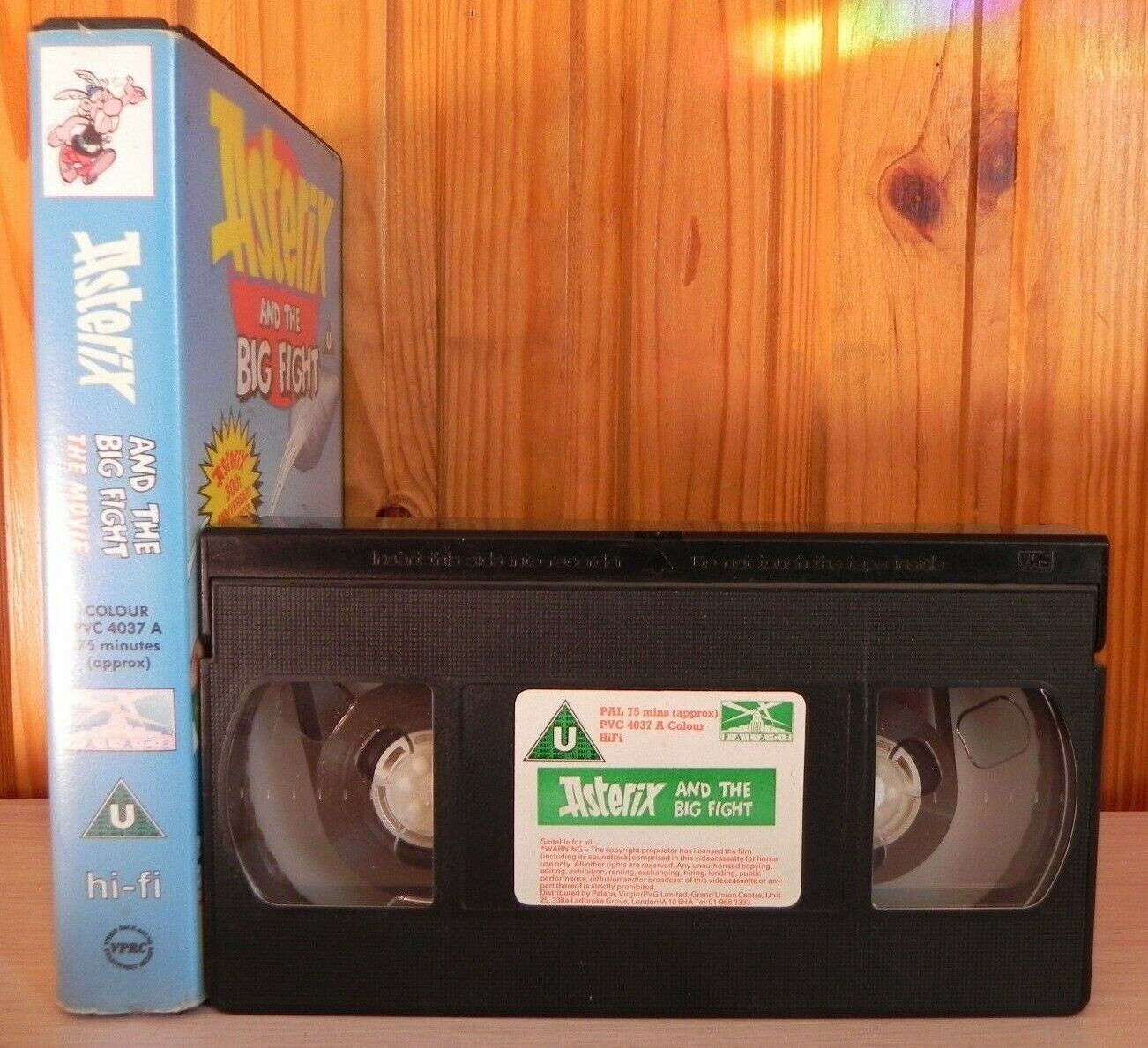 Asterix And The Big Fight: (1989) Animated - Classic Adventures - Kids - VHS-