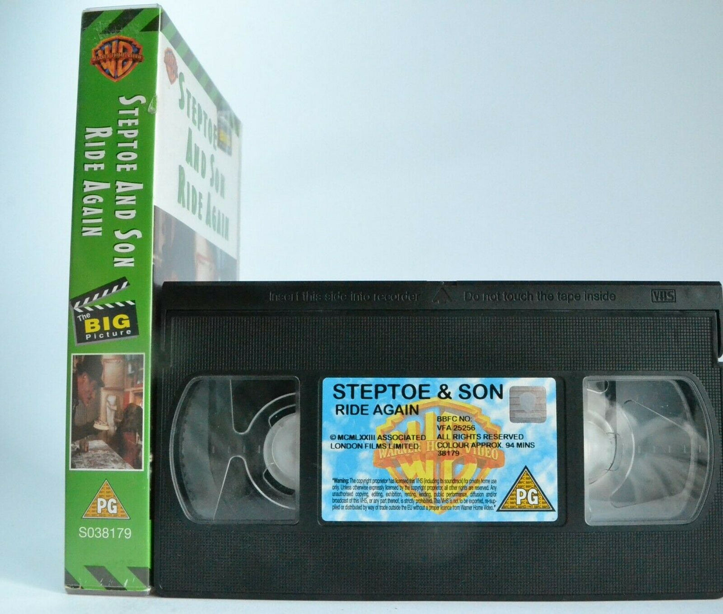 Steptoe And Son: Ride Again (Feature Film) Comedy - Wilfrid Brambell - Pal VHS-