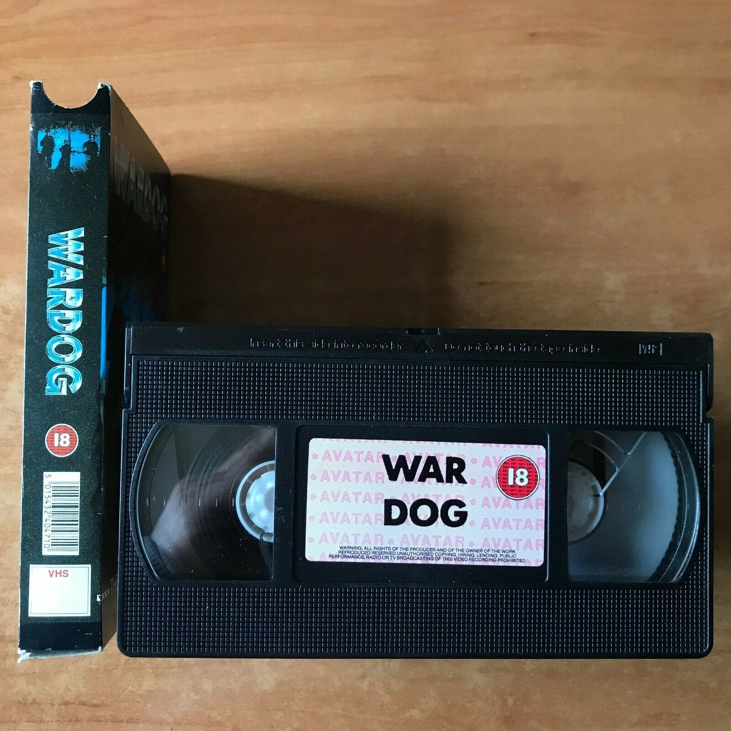 War Dog: The Killing Machine; [Avatar] Carton Box - Action - Timothy Earle - VHS-