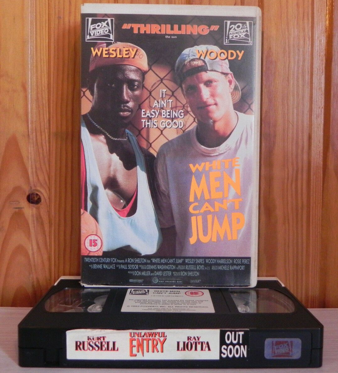 White Men Can't Jump - Masterful Comedy - Original Fox - BigBox Rental - Pal VHS-