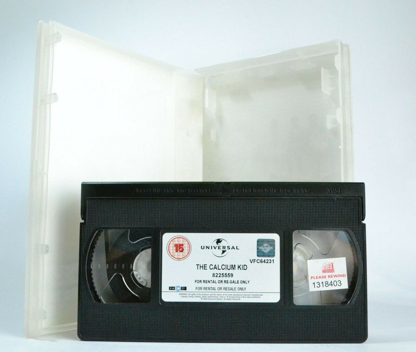 The Calcium Kid: British Mockumentary Comedy - Large Box - Orlando Bloom - VHS-