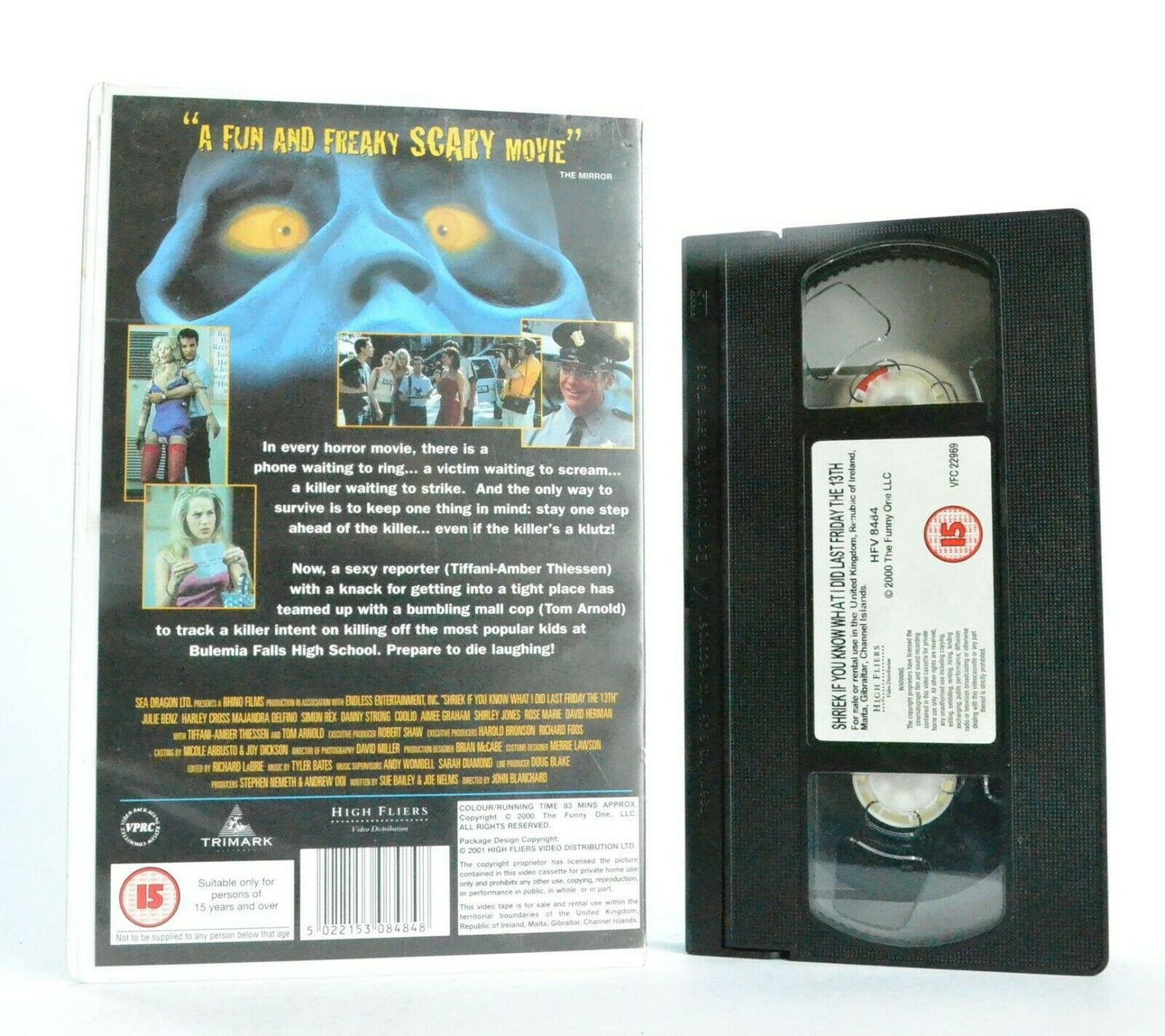Shriek If You Know What I Did Last Friday The 13th: Slasher Parody - Pal VHS-