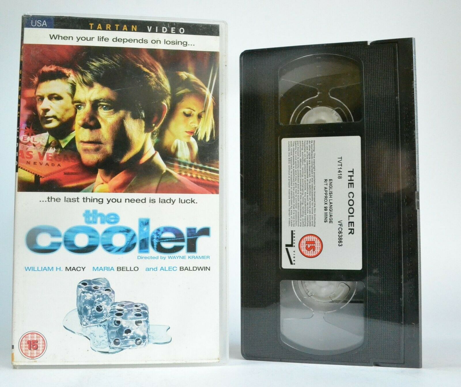 The Cooler (2003): Brand New Sealed - Romantic Drama - William H.Macy - Pal VHS-