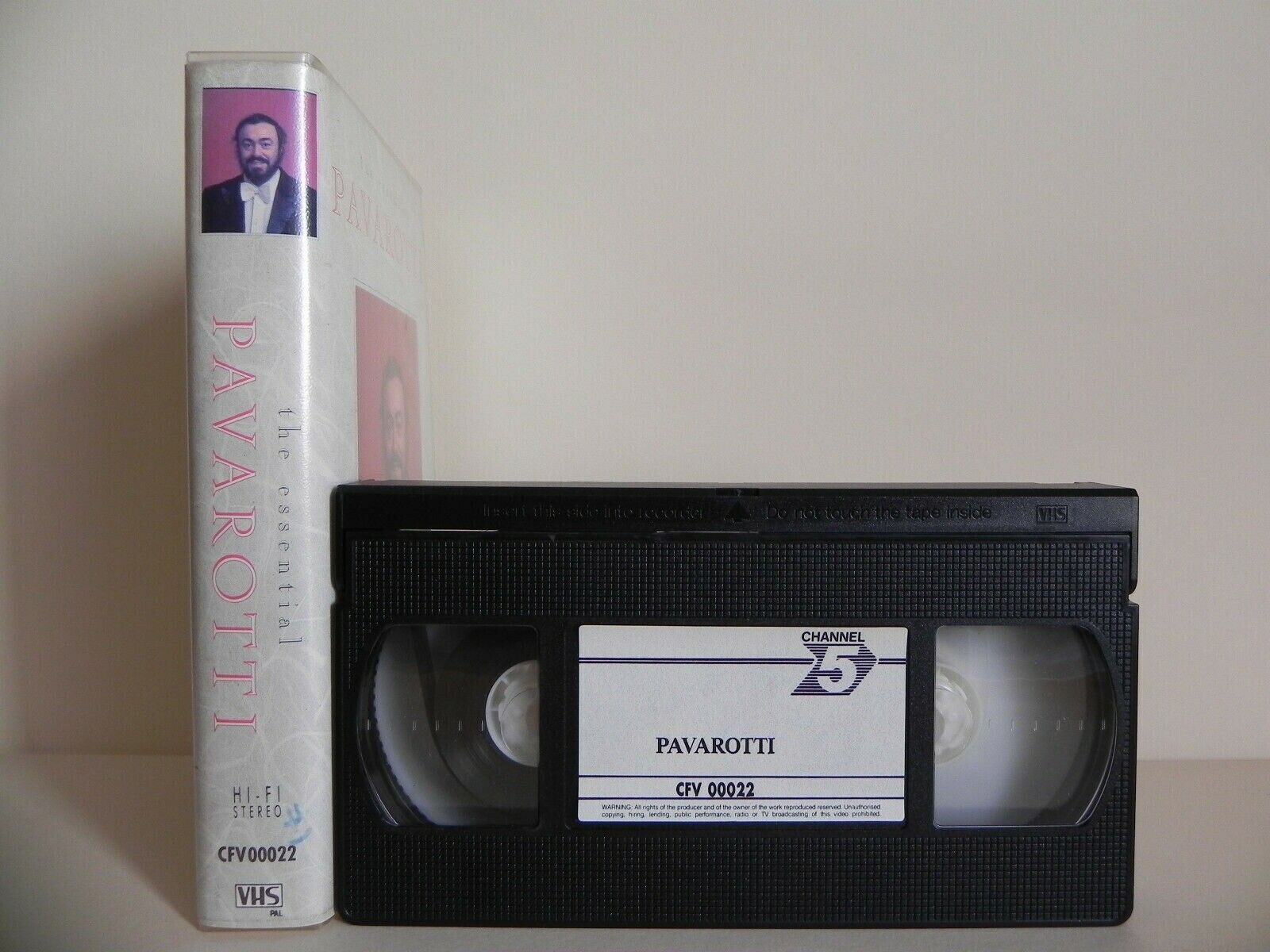 Pavarotti: The Essential - Royal Gala Concert - Royal Albert Hall - Pal VHS-