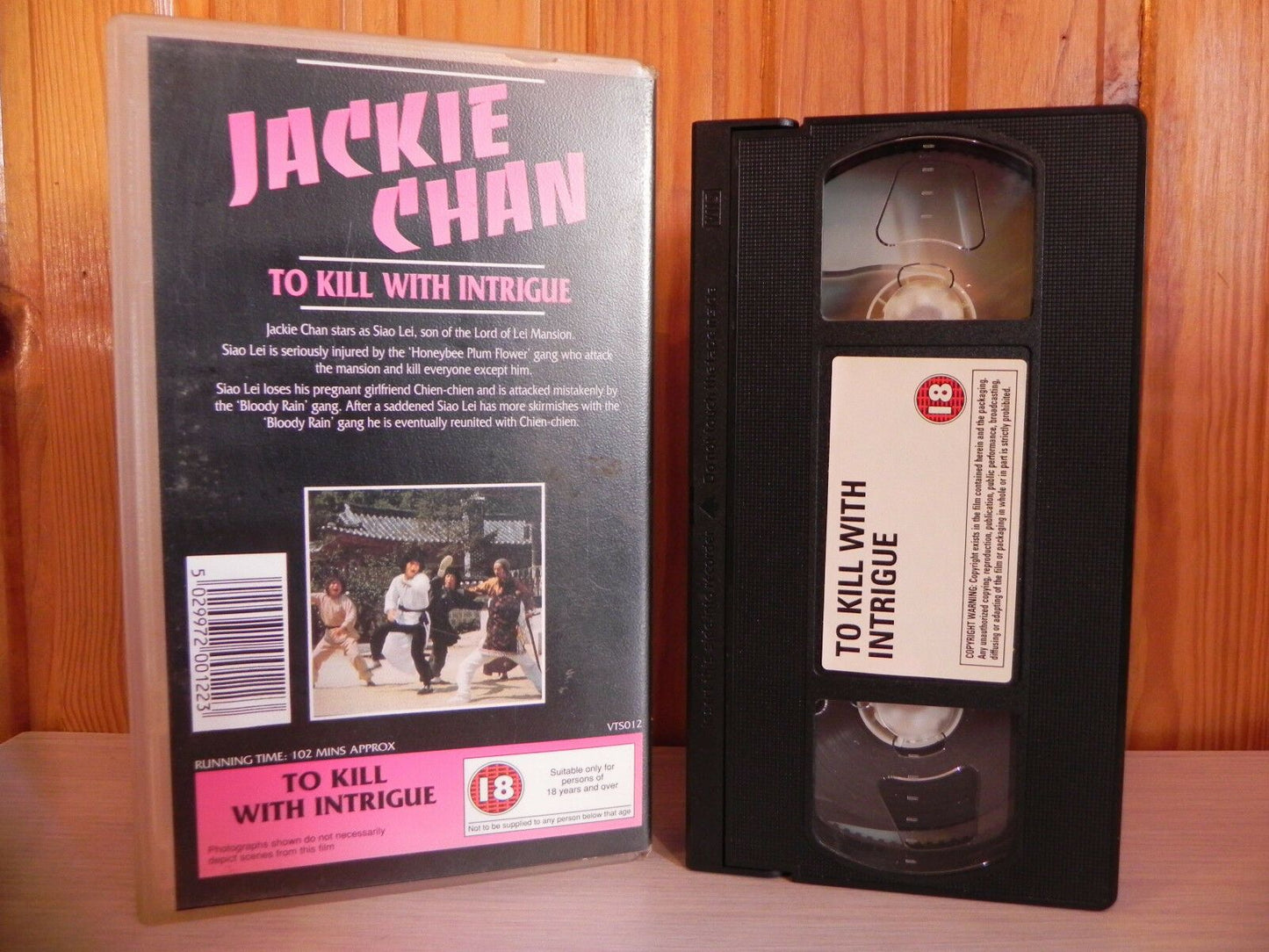 To Kill With Intrigue - Jackie Chan - 1977 Korea - Kung-Fu - VTS012 VHS - Video-