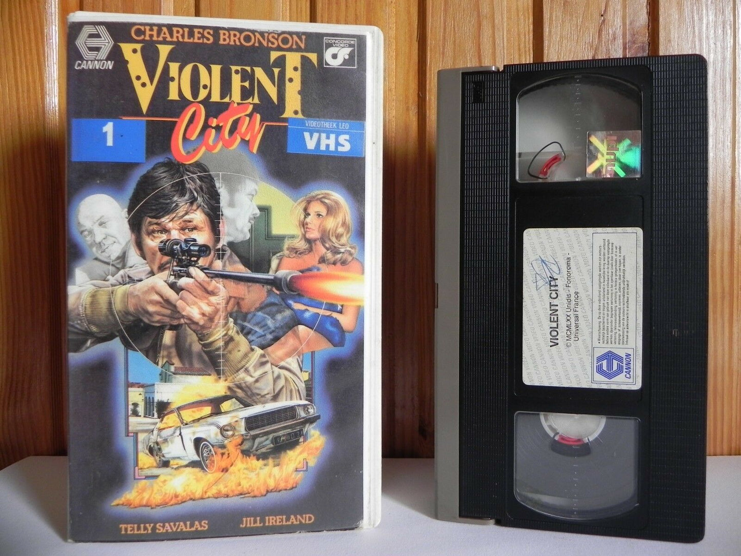 Violent City: Città violenta; The Family (1970) - C.Bronson/Hitman Action - VHS-