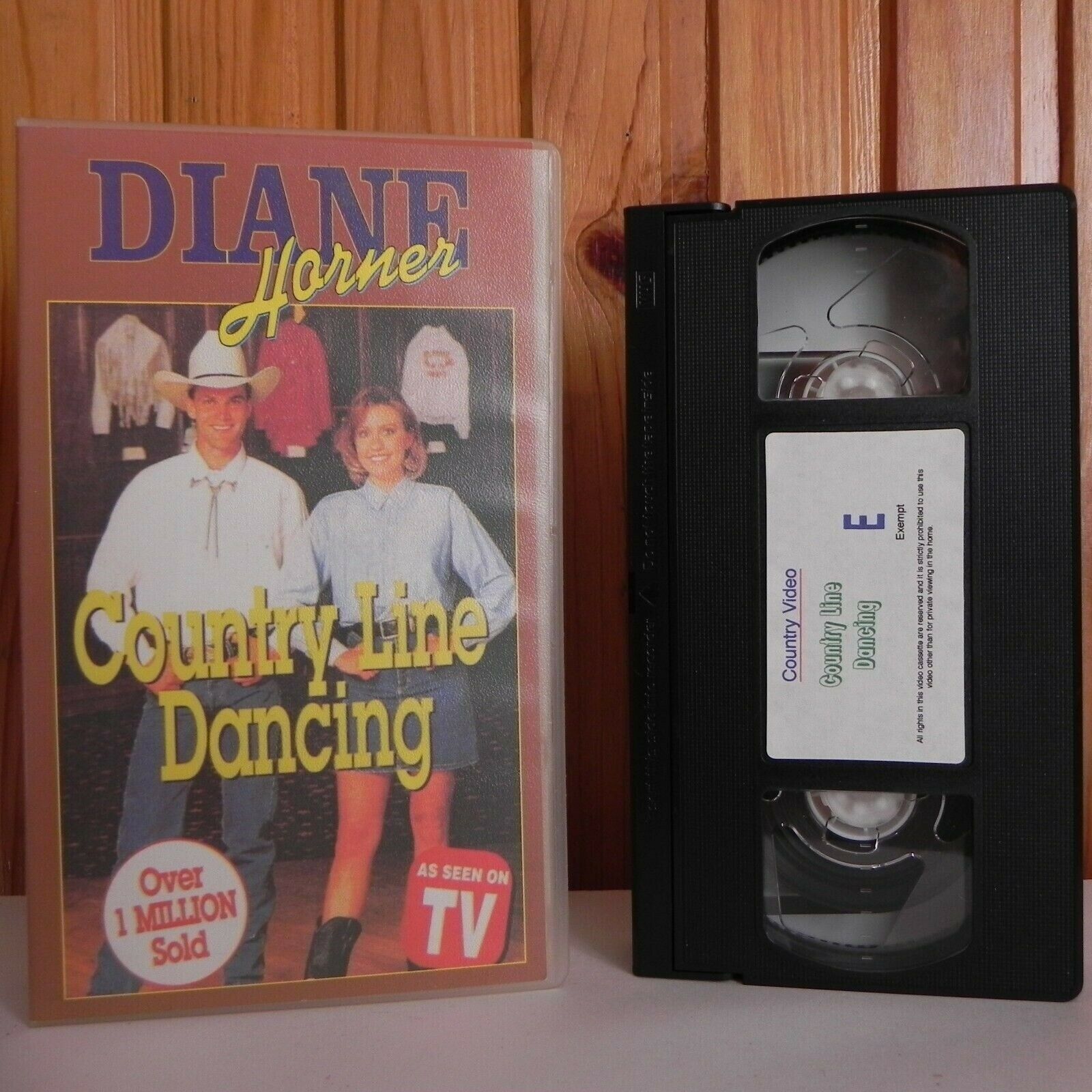 Diane Horner: Country Line Dancing - Learning - America's Favourite Dances - VHS-