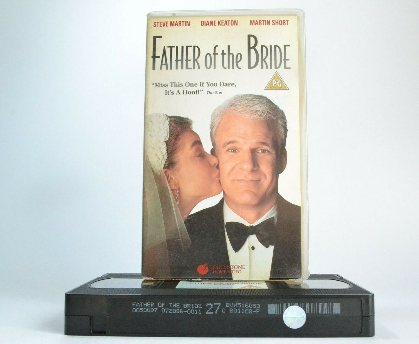 Father Of The Bride (1991) - Romantic Comedy - Steve Martin/Diane Keaton - VHS-