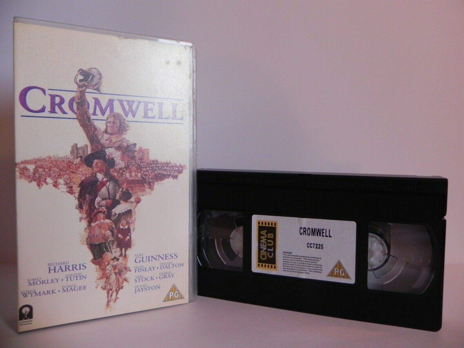 Cromwell - Powerful Story - Civil War - Bloody Battle - Alec Guinness - Pal VHS-