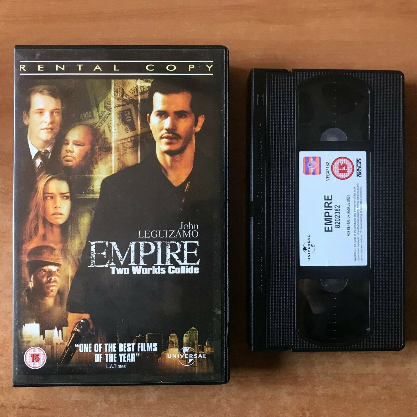 Empire (2002): Gangster Action - Large Box [Rental] John Leguizamo - Pal VHS-