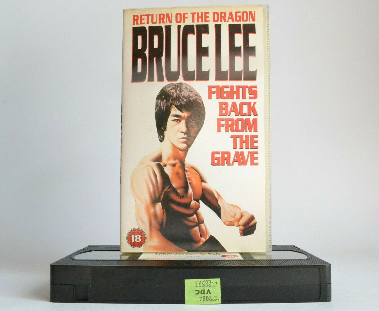 Bruce Lee Fights Back From The Grave (1976) - Martial Arts Action - Jun Chong - Pal VHS-