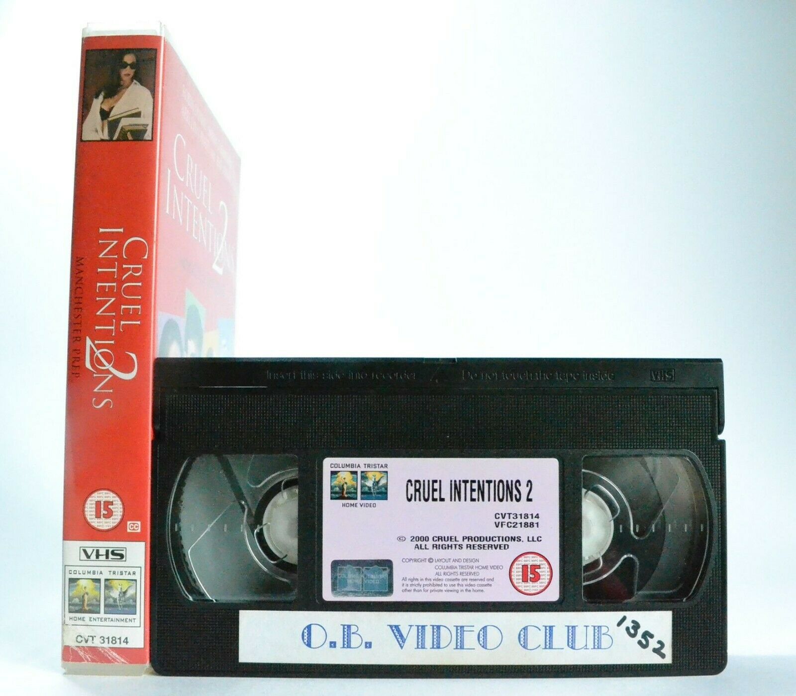 Cruel Intentions 2: Prequel To 1999 Movie - Comedy Drama - Amy Adams - Pal VHS-