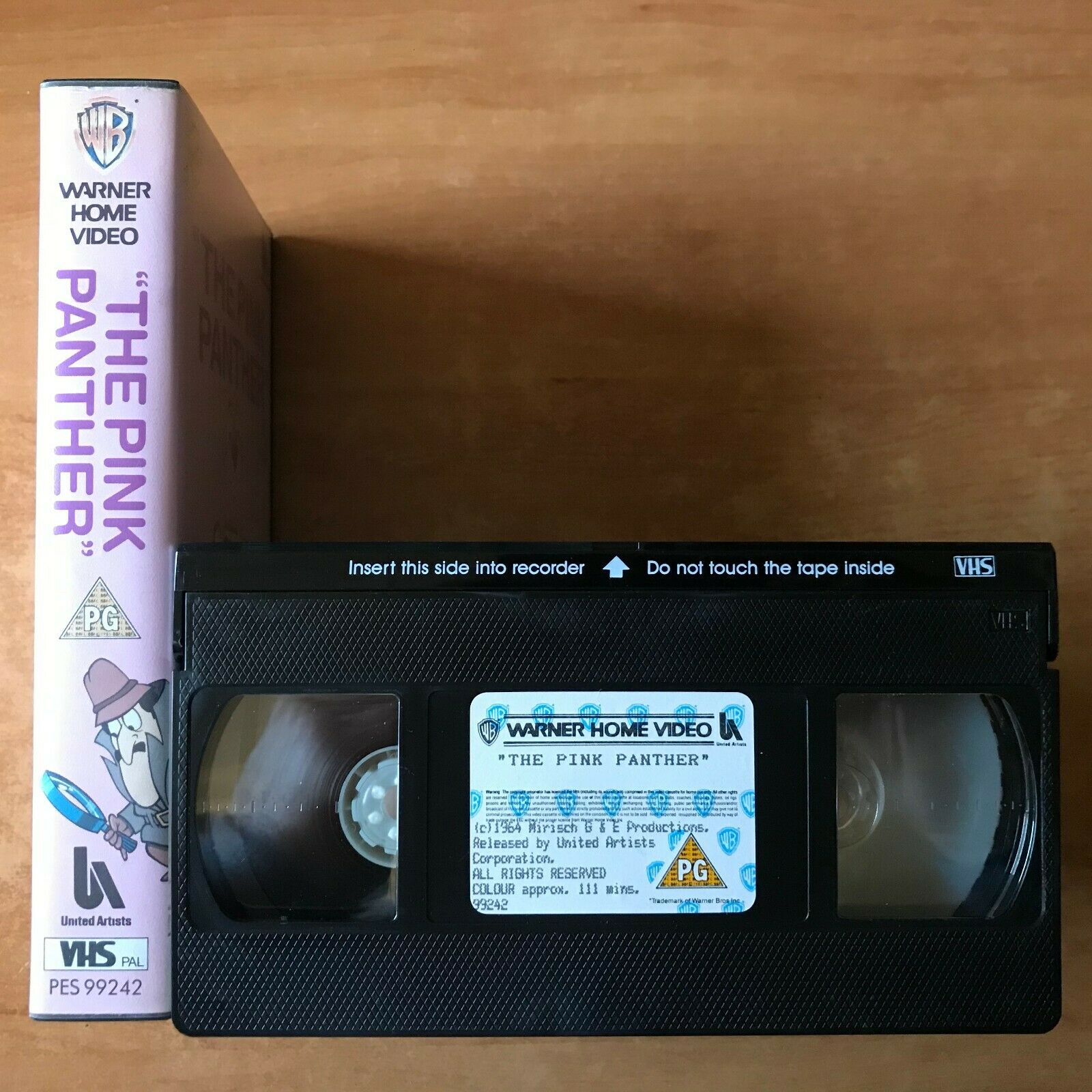 The Pink Panther [Blake Edwards] Comedy - Peter Sellers/Claudia Cardinale - VHS-