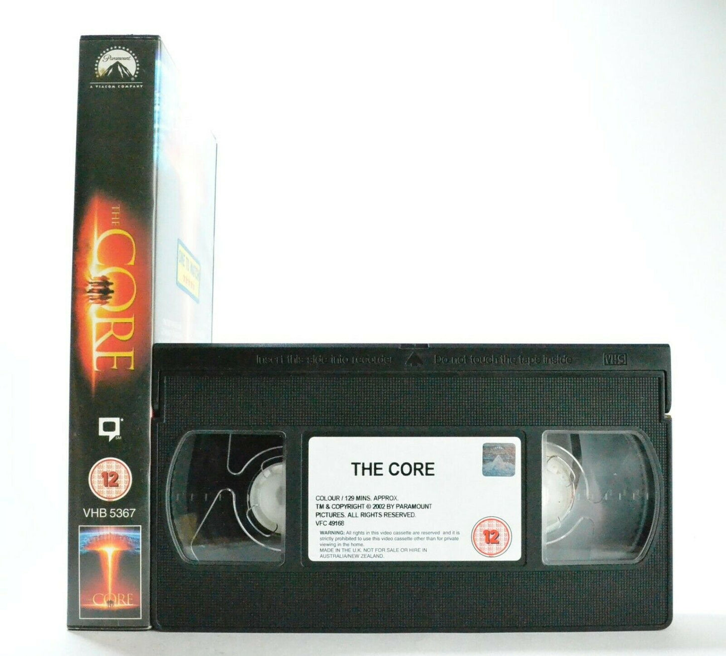The Core: Sci-Fi Disaster Film (2003) - Large Box - A.Eckhart/H.Swank - Pal VHS-