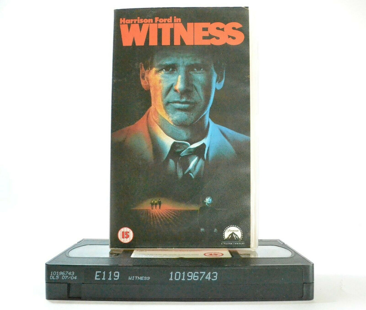 Witness: Peter Weir Film - Crime Thriller - Harrison Ford/Kelly McGillis - VHS-