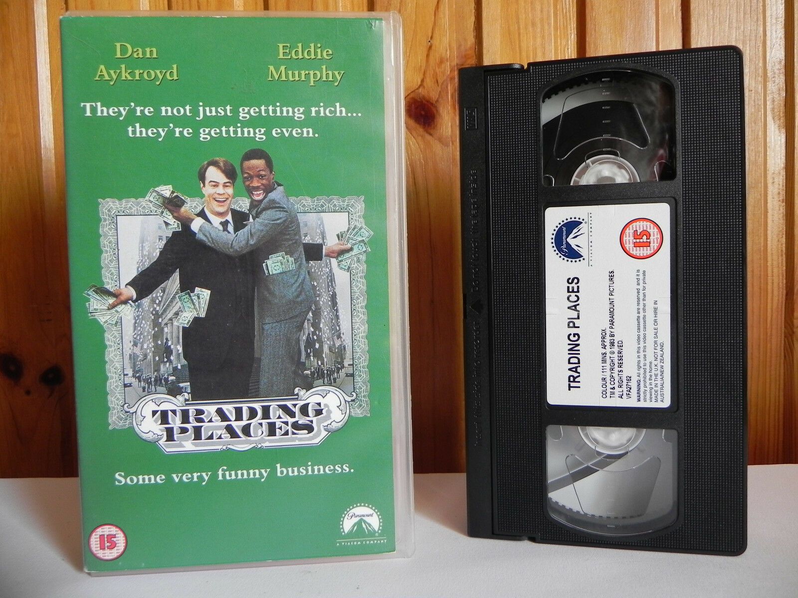 Trading Places: Digitally Sourced - Dan Aykroyd - Eddie Murphy - Comedy - VHS-