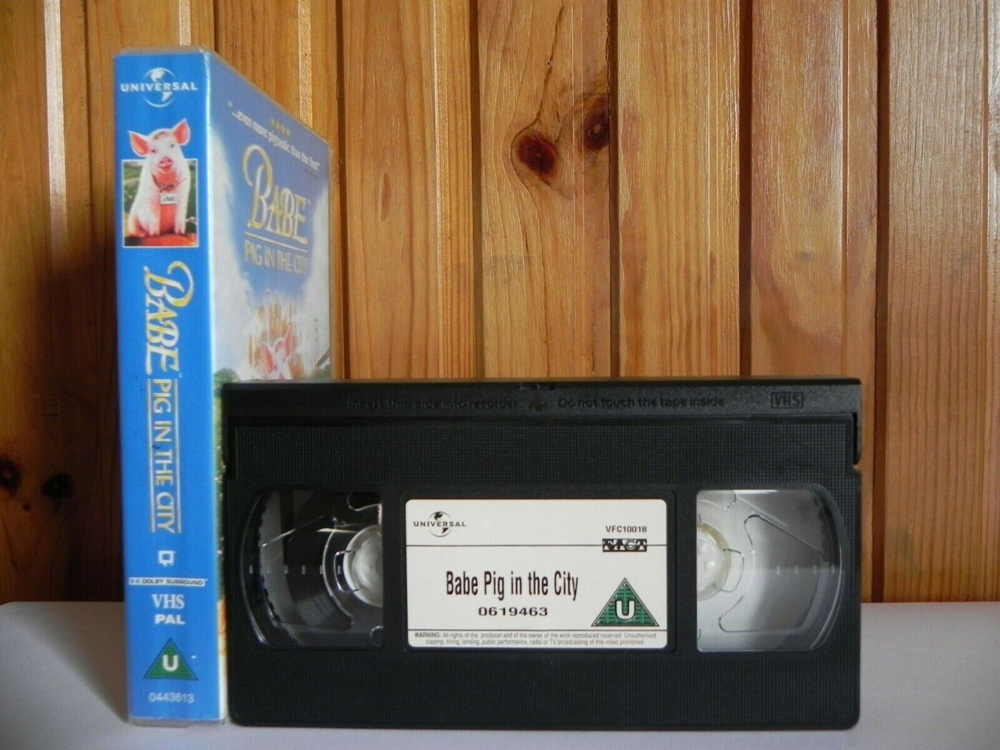 Babe: Pig In The City - Universal - Family - Adventure - Children's - Pal VHS-