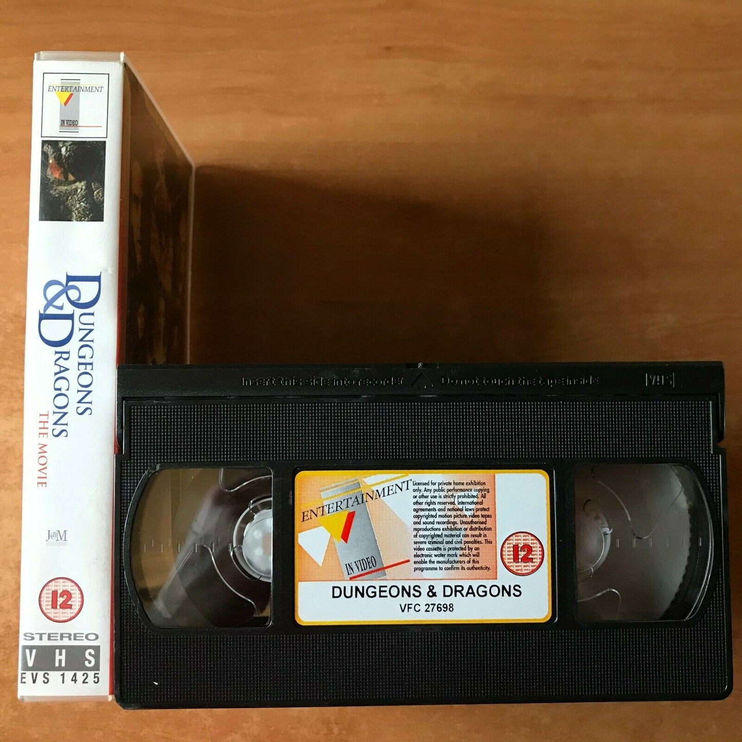 Dungeons & Dragons The Movie (2000); Adventure Fantasy - Jeremy Irons - Pal VHS-