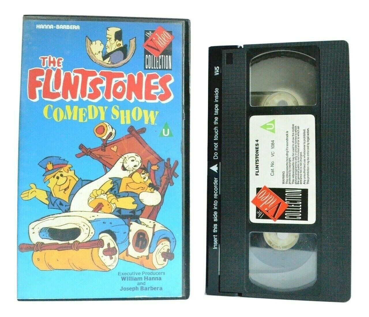 The Flintstones Comedy Show - Hanna-Barbera Classic - Animated - Kids - Pal VHS-