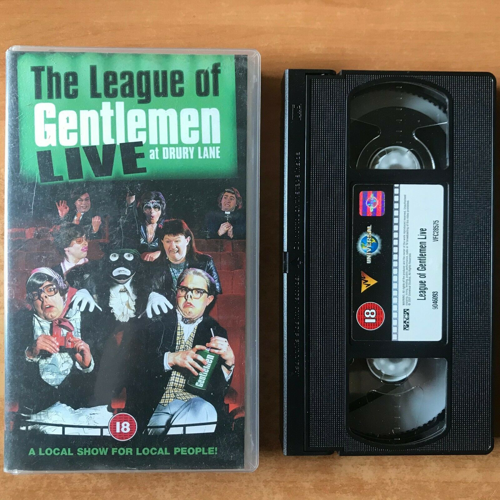 The League Of Gentelmen: Live At Dury Lane (2001); Comedy - Mark Gatiss - VHS-