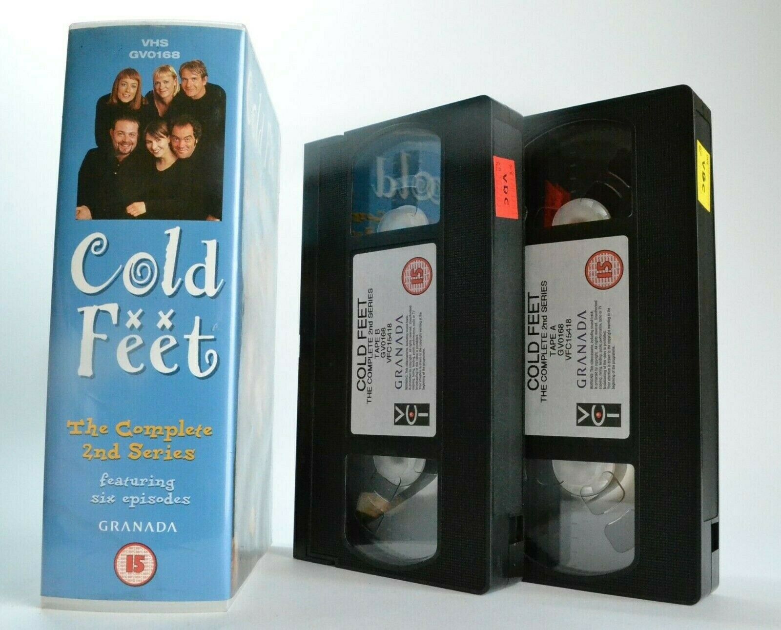 Cold Feet: Complete 2nd Series - ITV Series - Drama Comedy - James Nesbitt - VHS-