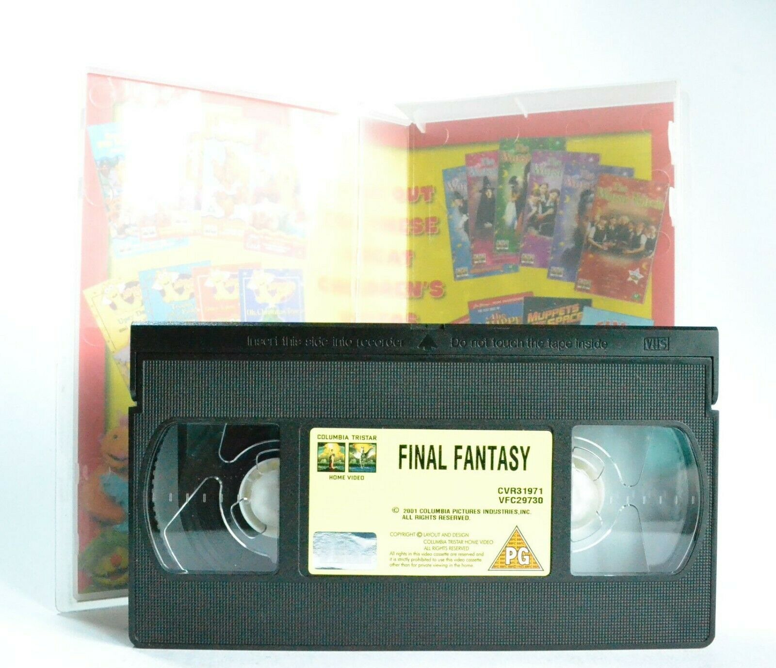 Final Fantasy: The Spirit Within - Columbia (2001) - Animated Sci-Fi - Pal VHS-