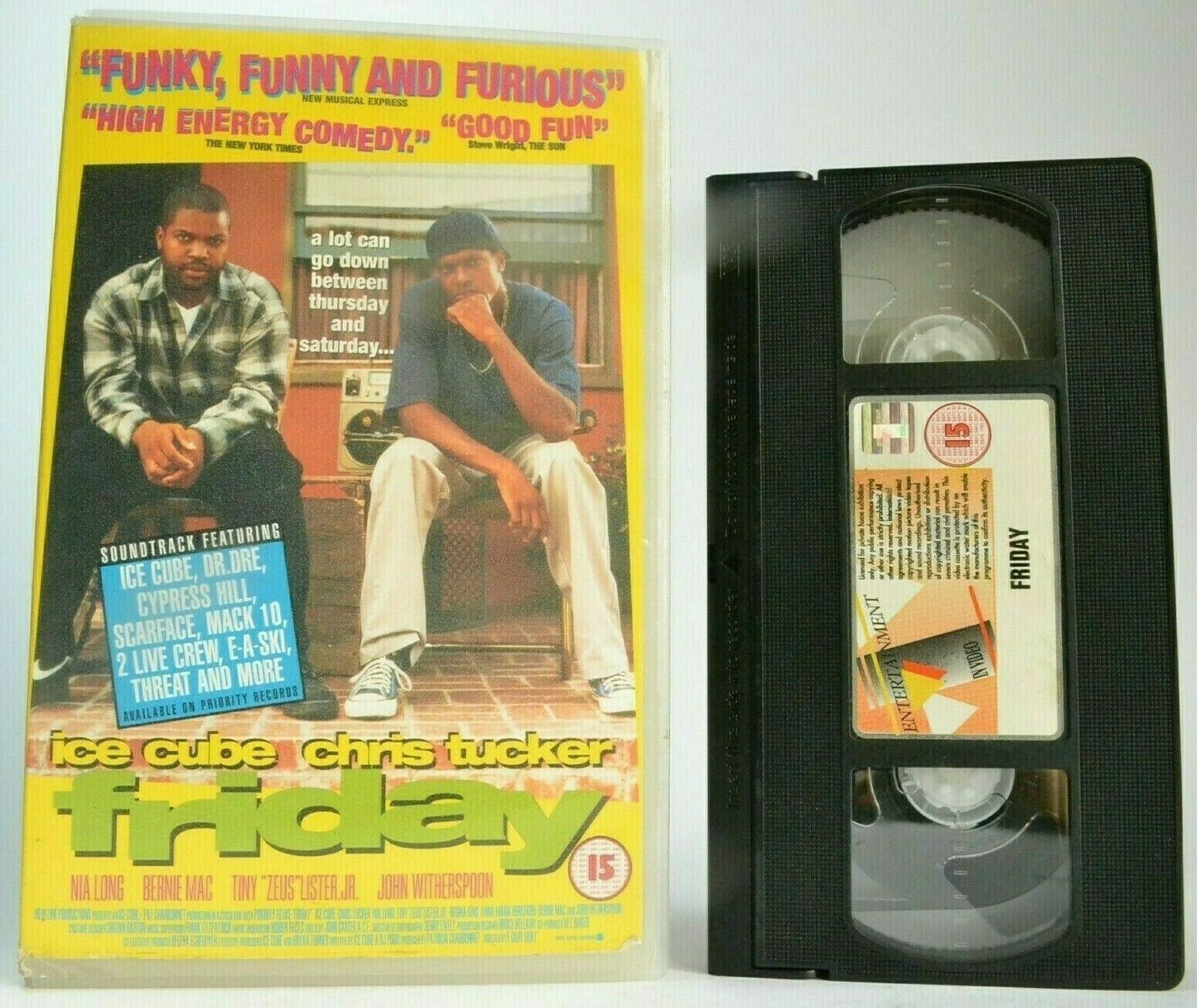 Friday (1995); [Cult Stoner Action] Large Box - Ice Cube / Chris Tucker - VHS-