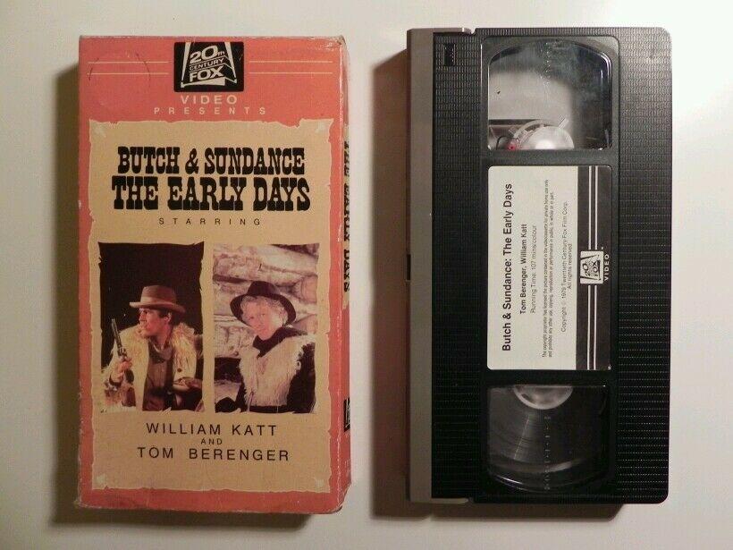 Butch Kassidy & The Sundance Kid , The Early Days - Complete Cart- Pre Cert VHS-