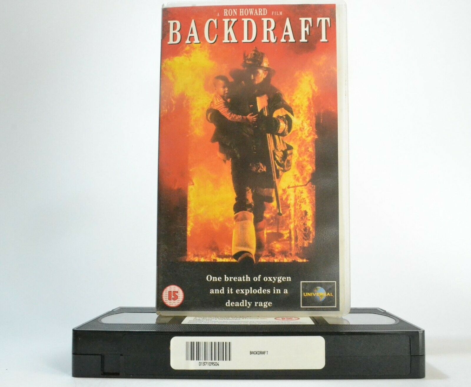 Blackdraft: Ron Howard - Disaster Drama - Kurt Russell/Robert De Niro - Pal VHS-