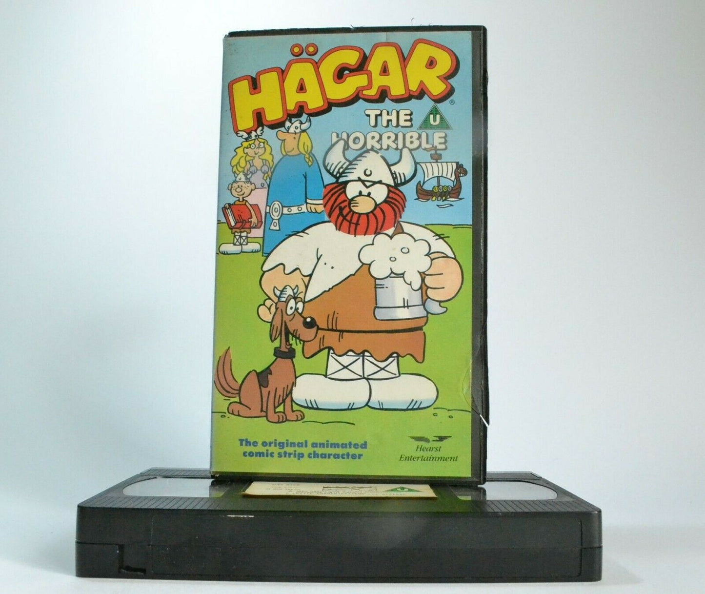 Hagar The Horrible [Castle Vision] Animated - Action Adventures - Kids - VHS-