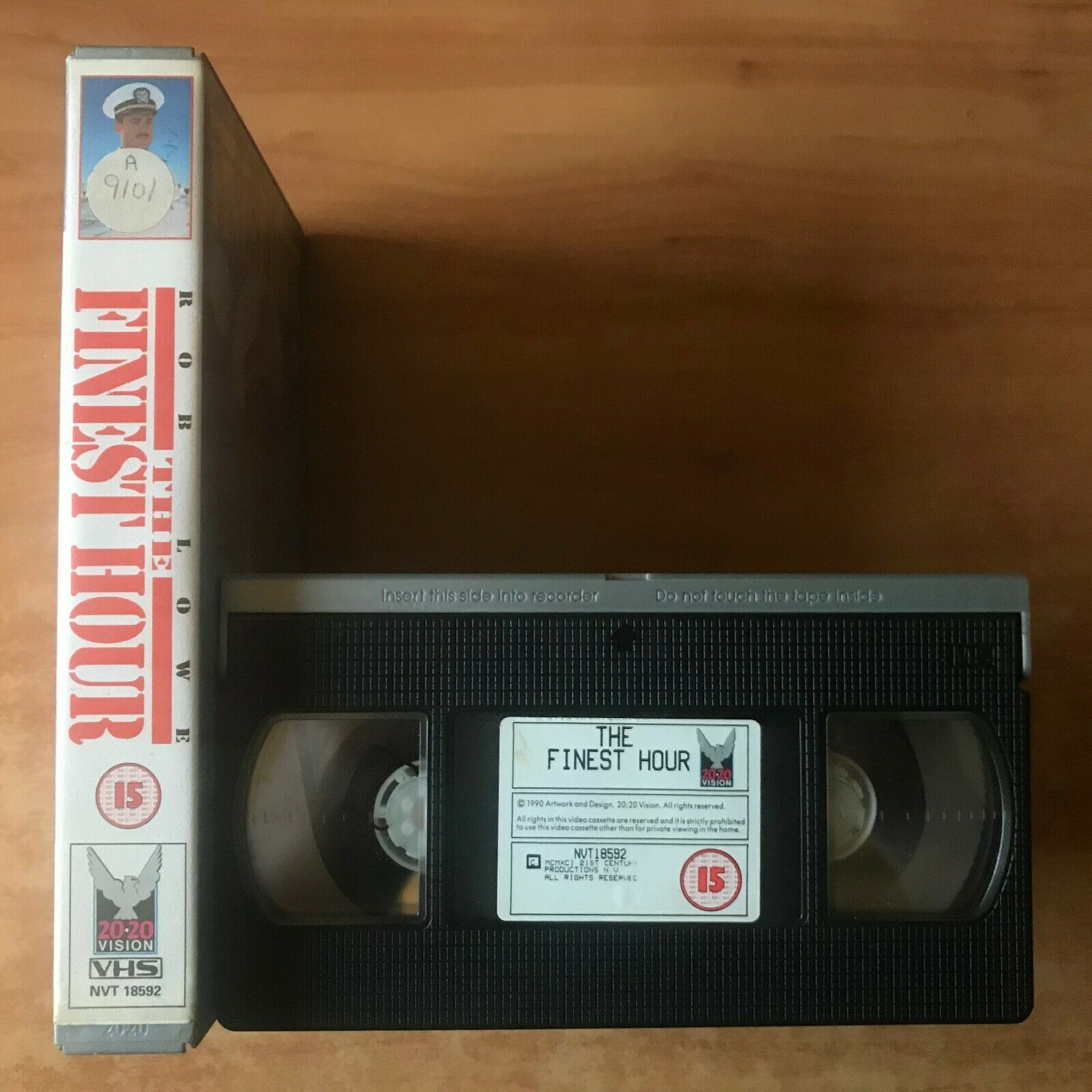 The Finest Hour: War Drama - Desert Storm [Large Box] Rental - Rob Lowe - VHS-